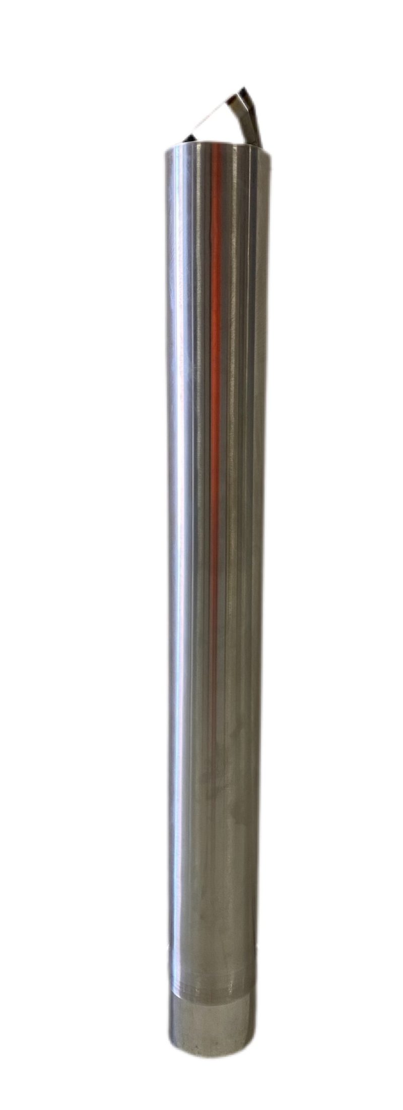 D168IG1500SS316 scaled Dugite 168mm x 1500mm Inground Stainless steel (316) Bollard 1