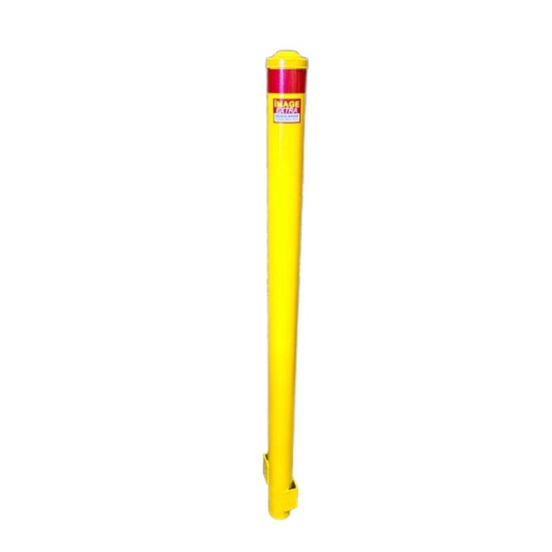 d90ig1500sy Dugite 90mm x 1500mm In Ground Bollard Safety Yellow 15