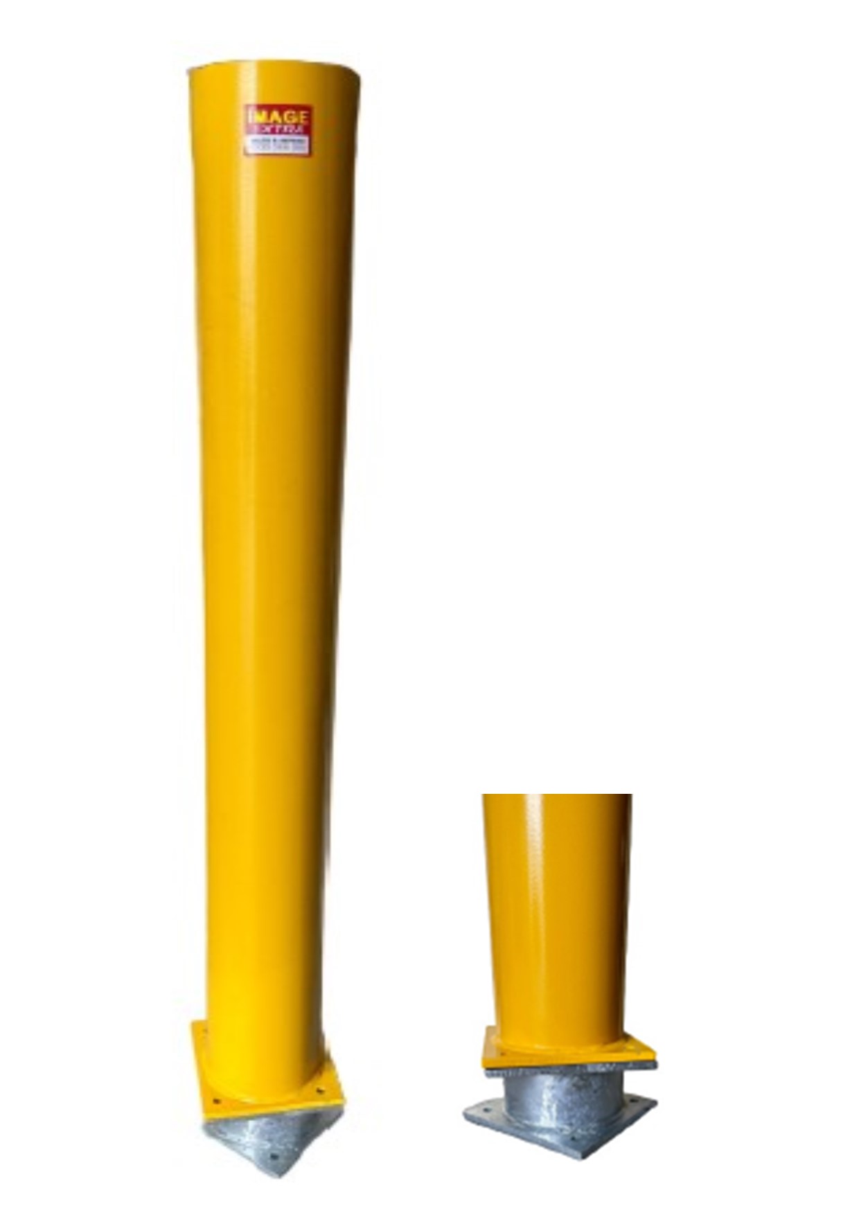 Dugite 165mm X 1500mm Break-Away Bollard Yellow