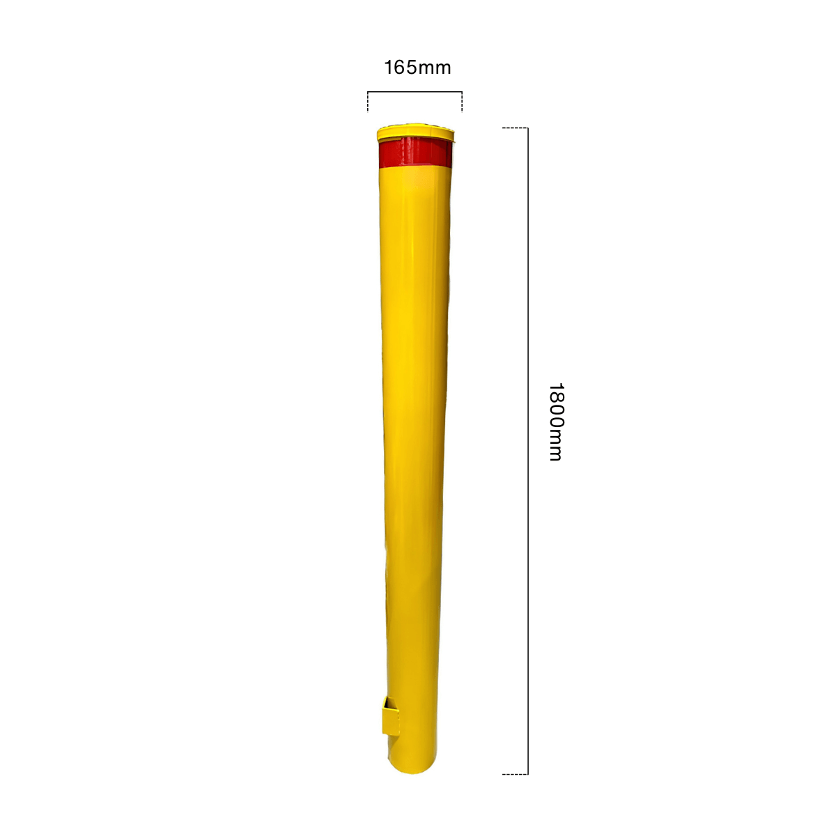 dugite economy inground safety yellow bollard 165mm wide 1800mm high Dugite Economy 165mm x 1800mm In Ground Bollard Safety Yellow 1 Dugite Economy 165mm x 1800mm In Ground Bollard Safety Yellow