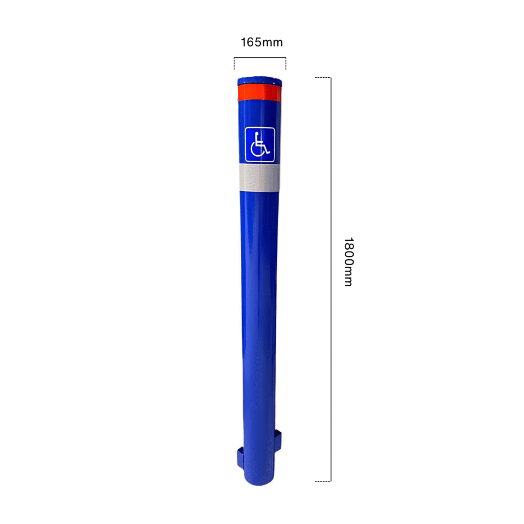 dugite inground acrod blue bollard 165mm wide 1800mm high Dugite 165mm x 1800mm In Ground Bollard Acrod Blue 22 dugite inground acrod blue bollard 165mm wide 1800mm high Dugite 165mm x 1800mm In Ground Bollard Acrod Blue 21