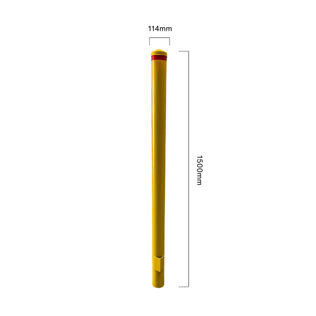 dugite inground safety yellow bollard 114m wide 1500mm high Dugite 114mm x 1500mm In Ground Bollard Safety Yellow 8 dugite inground safety yellow bollard 114m wide 1500mm high Dugite 114mm x 1500mm In Ground Bollard Safety Yellow 7