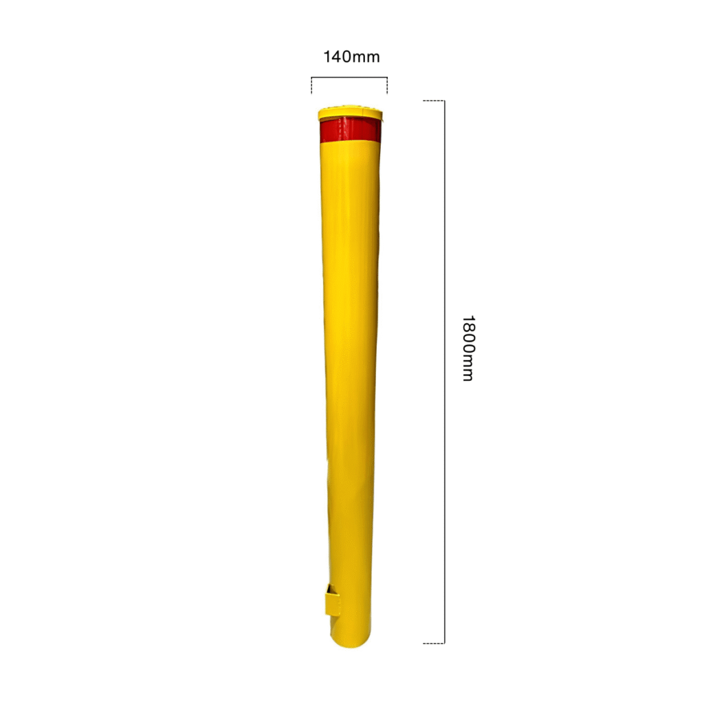 dugite inground safety yellow bollard 140mm wide 1800mm high Dugite 140mm x 1800mm In Ground Bollard Safety Yellow 18 dugite inground safety yellow bollard 140mm wide 1800mm high Dugite 140mm x 1800mm In Ground Bollard Safety Yellow 17