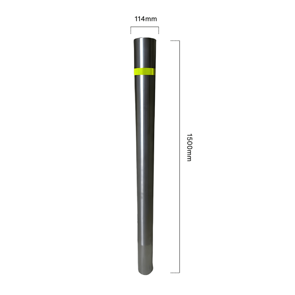dugite inground stainless steel 316 bollard 114mm wide 1500mm high Dugite 114mm x 1500mm Inground Stainless Steel (316) Bollard 14 dugite inground stainless steel 316 bollard 114mm wide 1500mm high Dugite 114mm x 1500mm Inground Stainless Steel (316) Bollard 13
