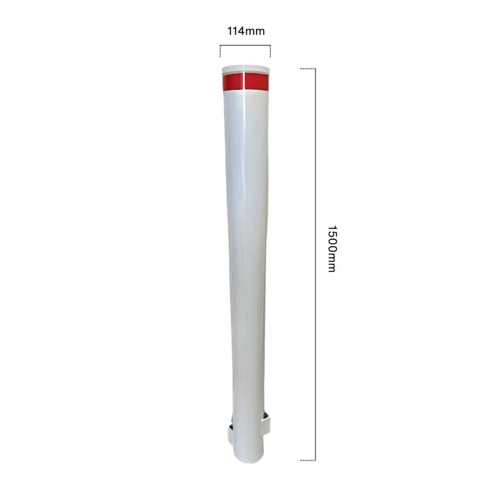 dugite inground white bollard 114mm wide 1500mm high Dugite 114mm x 1500mm In Ground Bollard White 12 dugite inground white bollard 114mm wide 1500mm high Dugite 114mm x 1500mm In Ground Bollard White 11