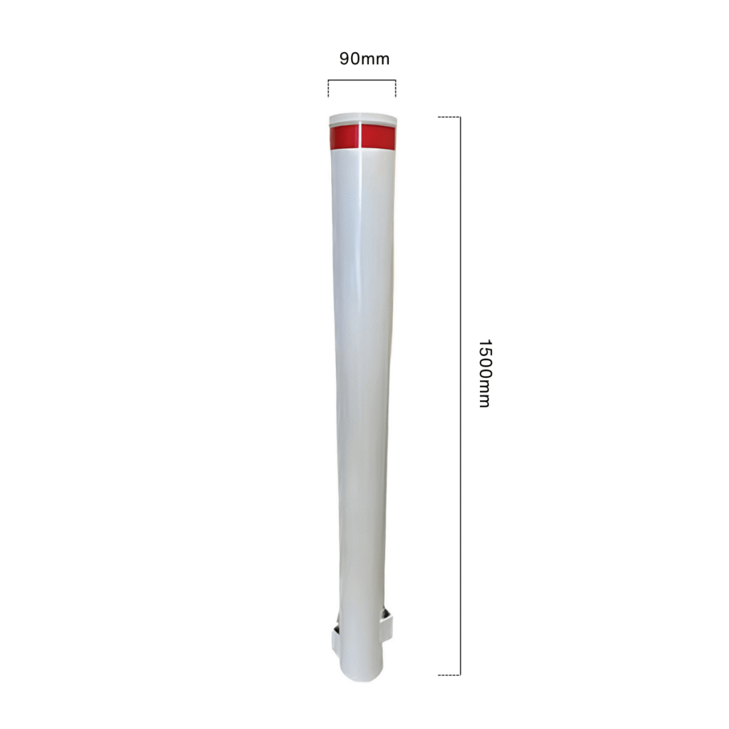 dugite inground white round bollard 90mm wide 1500mm high Dugite 90mm x 1500mm In Ground Bollard White Round 8 dugite inground white round bollard 90mm wide 1500mm high Dugite 90mm x 1500mm In Ground Bollard White Round 7