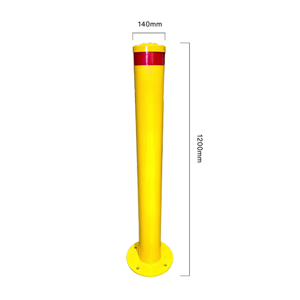 dugite surface mount safety yellow bollard 140mm wide 1200mm high Dugite 140mm x 1200mm Surface Mount Bollard Safety Yellow 8 dugite surface mount safety yellow bollard 140mm wide 1200mm high Dugite 140mm x 1200mm Surface Mount Bollard Safety Yellow 7