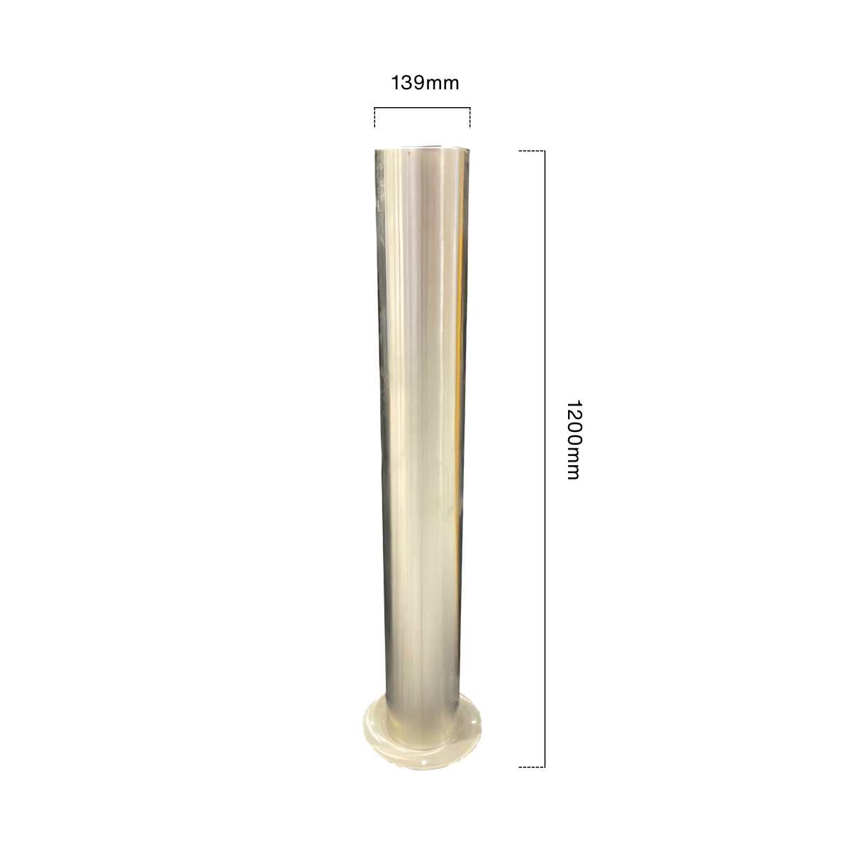 dugite surface mount stainless steel bollard 139mm wide 1200mm high Dugite 139mm x 1200mm Surface Mount Bollard Stainless steel (316) 1 Dugite 139mm x 1200mm Surface Mount Bollard Stainless steel (316)
