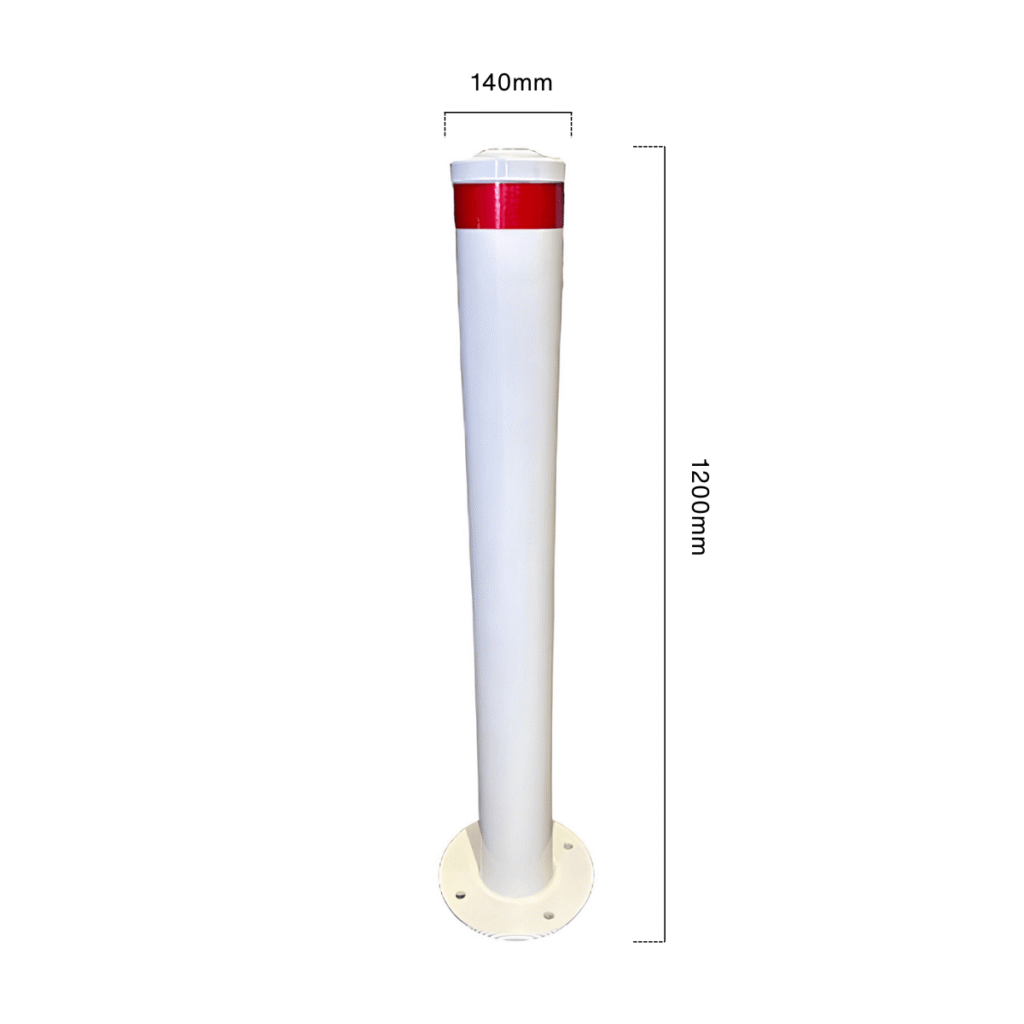 dugite surface mount white bollard 140mm wide 1200mm high Dugite 140mm x 1200mm Surface Mount Bollard White 7 dugite surface mount white bollard 140mm wide 1200mm high Dugite 140mm x 1200mm Surface Mount Bollard White 6