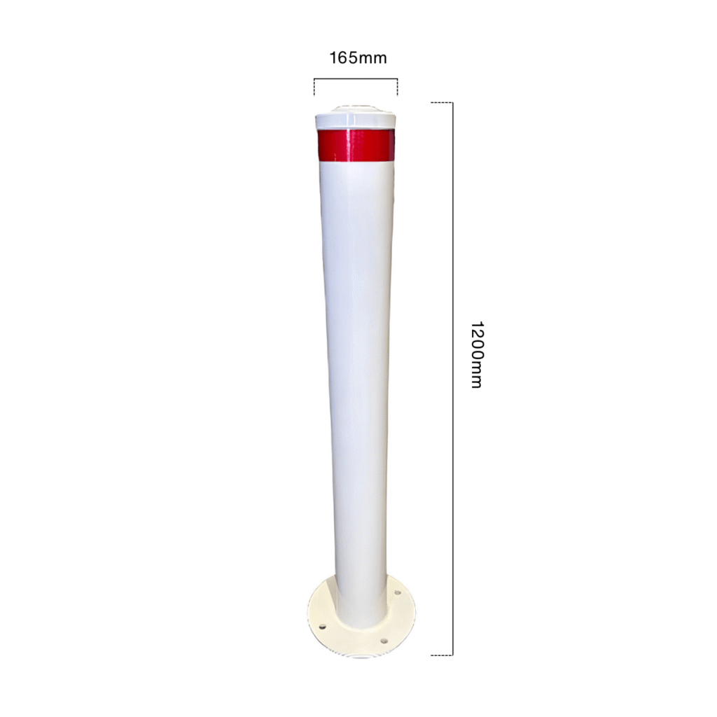 dugite surface mount white bollard 165mm wide 1200mm high Dugite 165mm x 1200mm Surface Mount Bollard White 7 dugite surface mount white bollard 165mm wide 1200mm high Dugite 165mm x 1200mm Surface Mount Bollard White 6