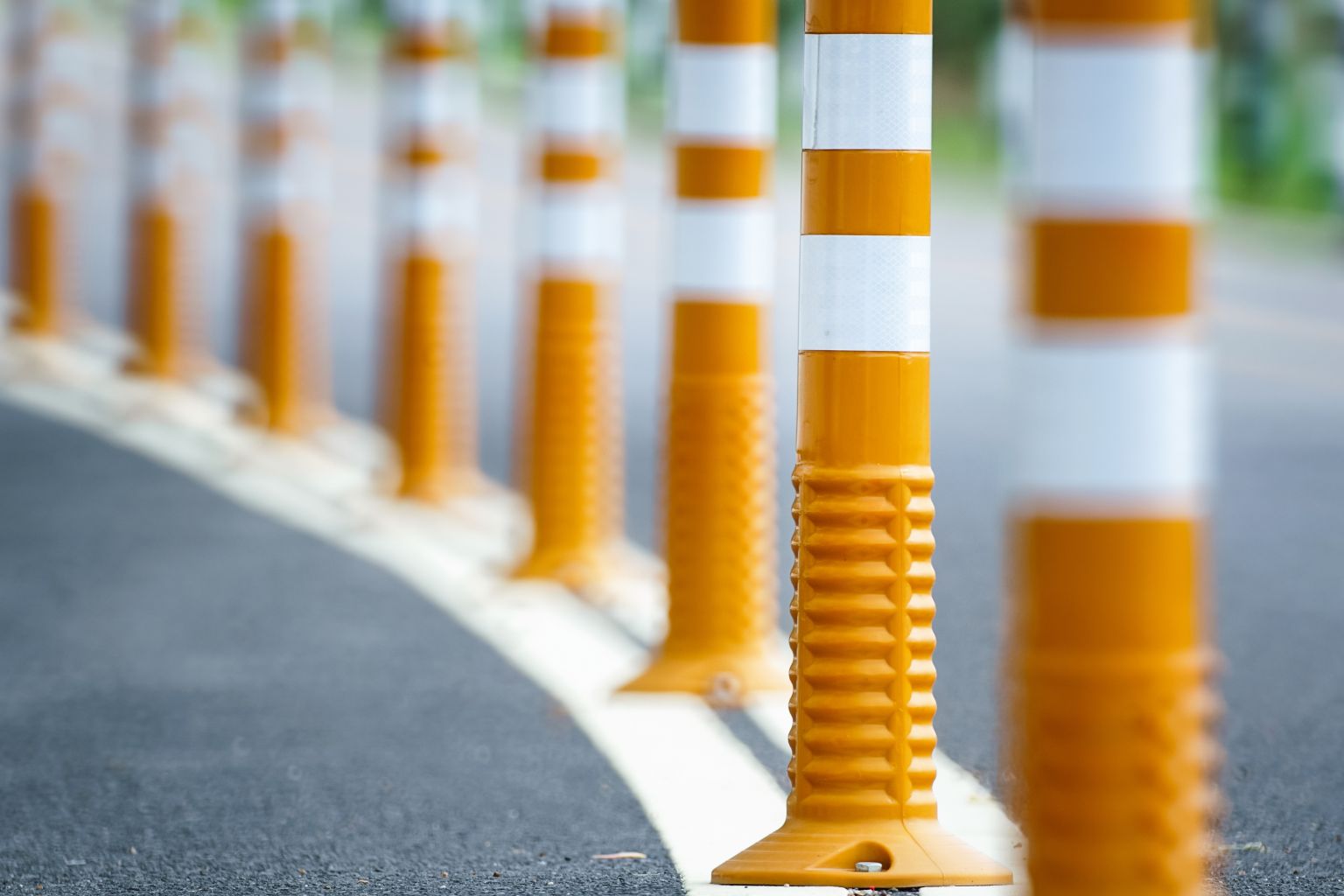 bollards road